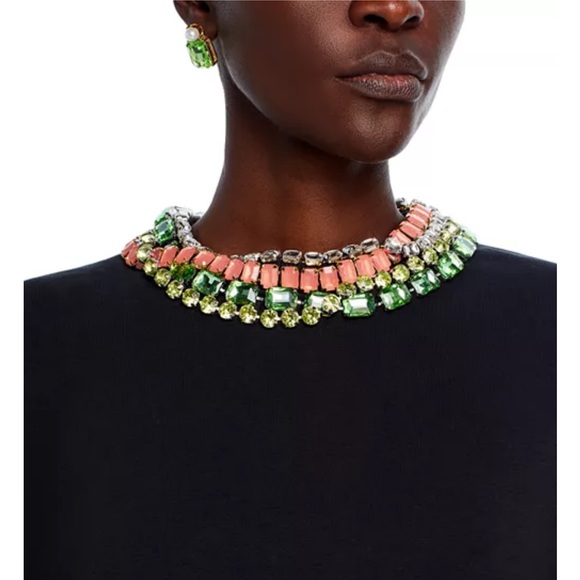 Cinq a Sept Lilliana Chunky Rhinestone Sweatshirt - Picture 4 of 10